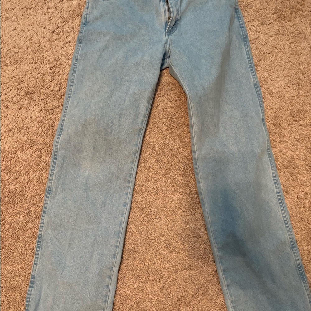 Wrangler Blue Bootcut Jeans Classic Style